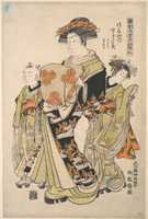 Free download The Oiran Tsugatami of Tsuruya on Parade in the Yoshiwara free photo or picture to be edited with GIMP online image editor