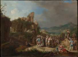 Free download The Preaching of John the Baptist free photo or picture to be edited with GIMP online image editor