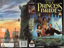 Free download The Princess Bride UK VHS 1989 Cover free photo or picture to be edited with GIMP online image editor