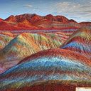 The Rainbow Mountains, Zhangye Danxia Landform  screen for extension Chrome web store in OffiDocs Chromium
