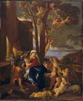 Free download The Rest on the Flight into Egypt free photo or picture to be edited with GIMP online image editor