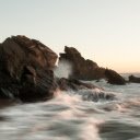 The river flows into the rocks  screen for extension Chrome web store in OffiDocs Chromium