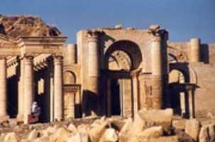 Free download The Ruins Of Hatra Circa 1988 free photo or picture to be edited with GIMP online image editor