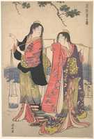 Free download The Salt Maidens Murusame and Matsukaze free photo or picture to be edited with GIMP online image editor