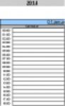 Free download The Scheduler 2014 DOC, XLS or PPT template free to be edited with LibreOffice online or OpenOffice Desktop online