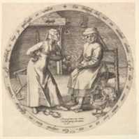 Free download The Scolding Woman and the Cackling Hen free photo or picture to be edited with GIMP online image editor
