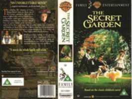 Free download The Secret Garden UK VHS 1994 Cover free photo or picture to be edited with GIMP online image editor