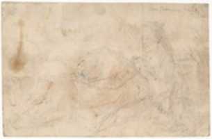 Free download The Servants of Absalom killing Amnon (2 Samuel 13, 28-29); verso: Sketch of a seated woman free photo or picture to be edited with GIMP online image editor