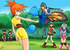 Free download The showdown, May Vs. Misty.jpg free photo or picture to be edited with GIMP online image editor