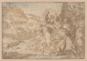 Free download The Siege of Fiesole by the Goths free photo or picture to be edited with GIMP online image editor