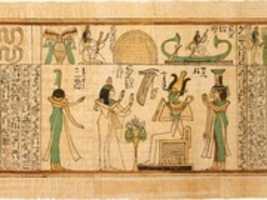 Free download The Singer of Amun Nanys Funerary Papyrus free photo or picture to be edited with GIMP online image editor