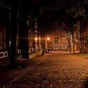 The street is quiet at night  screen for extension Chrome web store in OffiDocs Chromium