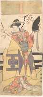 Free download The Third Segawa Kikunojo as (?) Wife of Kudo Suketsune in a Soga Play free photo or picture to be edited with GIMP online image editor