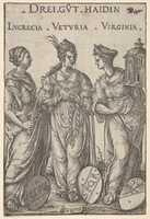 Free download The Three Heathen Heroines (Drei Gut Haidin), from Heroes and Heroines free photo or picture to be edited with GIMP online image editor