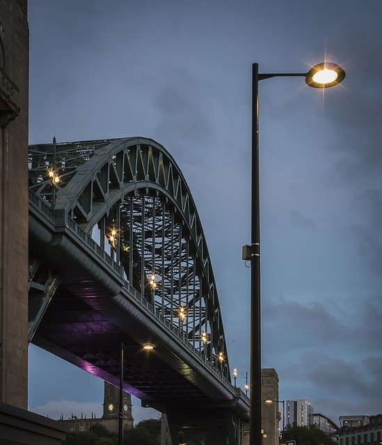 Descarga gratuita The Tyne Bridge Newcastle Upon - foto o imagen gratuita para editar con el editor de imágenes en línea GIMP