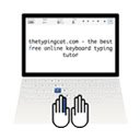 The Typing Cat  screen for extension Chrome web store in OffiDocs Chromium