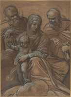 Free download The Virgin and Child with Two Male Saints free photo or picture to be edited with GIMP online image editor