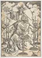 دانلود رایگان The Vision of the Seven Candlesticks، از The Apocalypse، نسخه آلمانی 1438 عکس یا تصویر رایگان برای ویرایش با ویرایشگر تصویر آنلاین GIMP