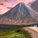 The volcano sleeps peacefully  screen for extension Chrome web store in OffiDocs Chromium