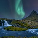 The Waterfall Under the Aurora  screen for extension Chrome web store in OffiDocs Chromium