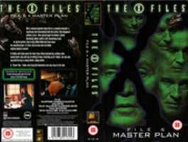 Free download The X Files File 6 Master Plan UK VHS 1996 Cover free photo or picture to be edited with GIMP online image editor