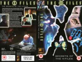 Free download The X Files Secrets of The X Files UK VHS 1996 Cover free photo or picture to be edited with GIMP online image editor