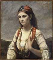 Free download The Young Woman of Albano (LAlbanaise) free photo or picture to be edited with GIMP online image editor