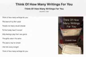 Безкоштовно завантажте Think Of How Many Writings For You безкоштовну фотографію чи зображення для редагування за допомогою онлайн-редактора зображень GIMP