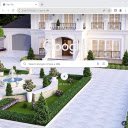 Thiết kế Thi công Nhà Đẹp  screen for extension Chrome web store in OffiDocs Chromium