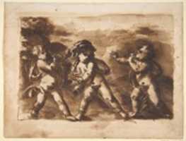 Gratis download Three Dancing Putti gratis foto of afbeelding om te bewerken met GIMP online afbeeldingseditor