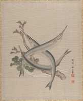 Free download Three Fishes and a Branch free photo or picture to be edited with GIMP online image editor