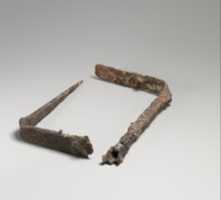 Free download Three fragmentary iron fire-rakes free photo or picture to be edited with GIMP online image editor