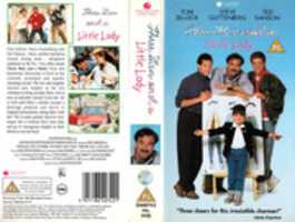 Free download Three Men And A Little Lady UK VHS 1991 Cover free photo or picture to be edited with GIMP online image editor