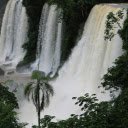 Three white waterfalls  screen for extension Chrome web store in OffiDocs Chromium