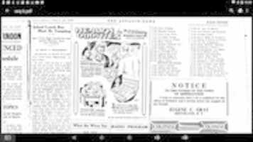 Kostenloser Download von Three X Sisters Radio Listing 1933 Kostenloses Foto oder Bild zur Bearbeitung mit GIMP Online-Bildbearbeitung