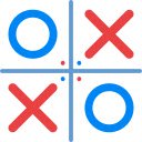 Tic Tac Toe Game  screen for extension Chrome web store in OffiDocs Chromium