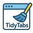 TidyTabs  screen for extension Chrome web store in OffiDocs Chromium