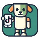 TikBot for komuty.ai  screen for extension Chrome web store in OffiDocs Chromium