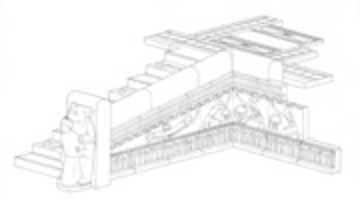 Free download Tile Inlay from the Palace of Ramesses II, Torso of a Mesopotamian or Syrian Captive free photo or picture to be edited with GIMP online image editor