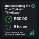 TimeSwap  screen for extension Chrome web store in OffiDocs Chromium