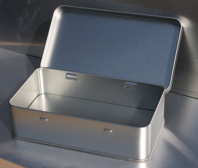 Free download tin can rectangular jewelry box free picture to be edited with GIMP free online image editor