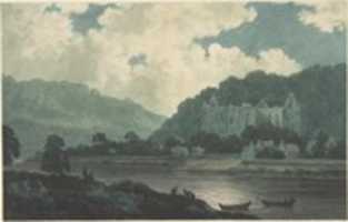 Free download Tintern Abbey by Moonlight free photo or picture to be edited with GIMP online image editor