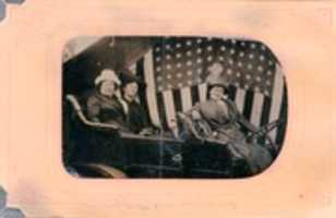 Free download Tintype Three Ladies Auto free photo or picture to be edited with GIMP online image editor