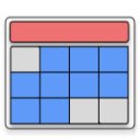 Tiny calendar  screen for extension Chrome web store in OffiDocs Chromium