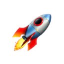 Tiny Rockets  screen for extension Chrome web store in OffiDocs Chromium