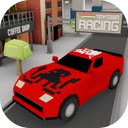 TinyTownRacing Game Navigate busy traffic and avoid collisions!  screen for extension Chrome web store in OffiDocs Chromium