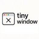 Tiny Window  screen for extension Chrome web store in OffiDocs Chromium