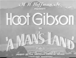 Free download Title card | A Mans Land (1932) free photo or picture to be edited with GIMP online image editor