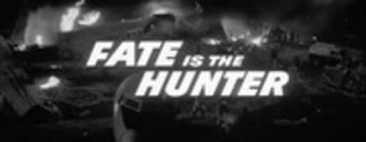Free download Title card | Fate Is the Hunter (1964) free photo or picture to be edited with GIMP online image editor