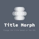 Title Morph  screen for extension Chrome web store in OffiDocs Chromium
